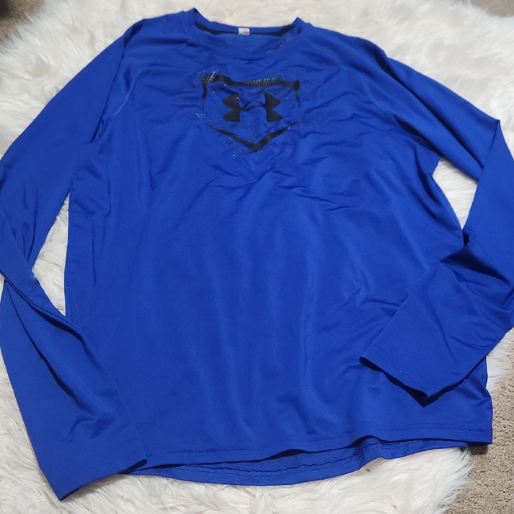 Under Armour Heat Gear Long Sleeve- Large